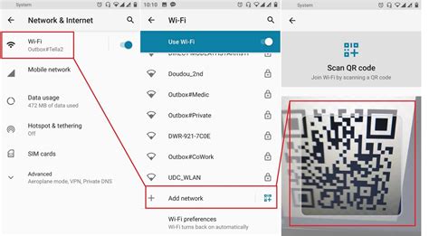 share wifi password scan